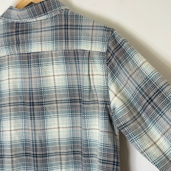 Old Navy Men’s Plaid Shacket Shirt Jacket Size Medium Casual Classic - Picture 16 of 16
